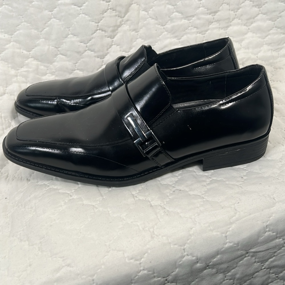 Stacy Adams Men’s Dress Shoes - Black Leather - Size 9.5 - Picture 3 of 9